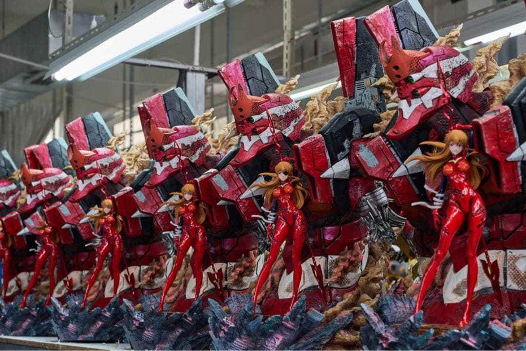 式波・アスカ・ラングレー　フィギュア　エヴァンゲリオン　ガレージキット