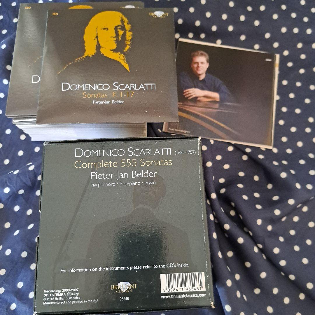 ピーター=ヤン・ベルダー『D.スカルラッティ：ソナタ全集』 (CD36枚組)