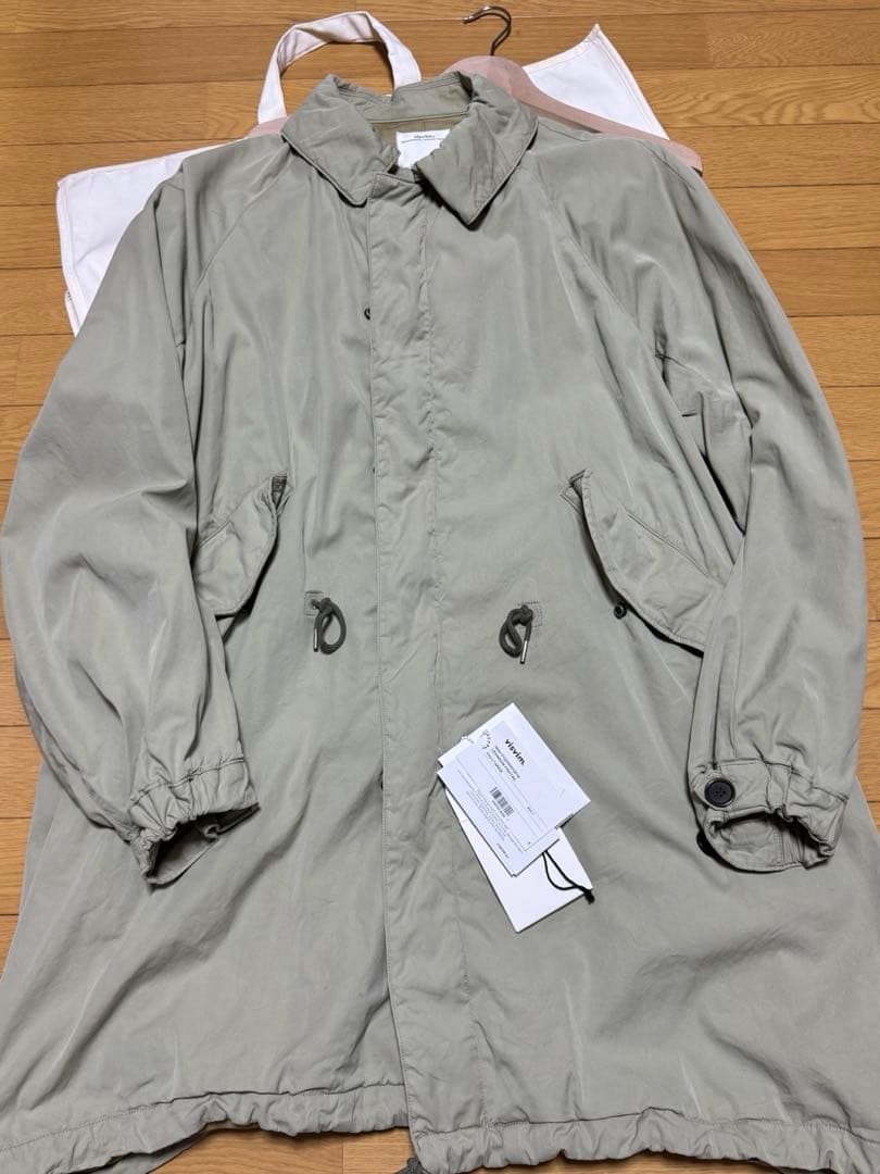 Visvim LEVINSON FISHTAIL (LT.GREEN) 新品　1