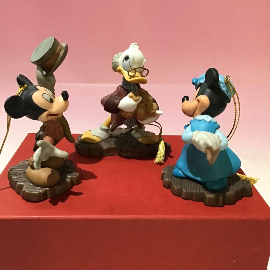 WDCC デズニー クラシック オーナメント 3個　スクルージ伯父 ミニー