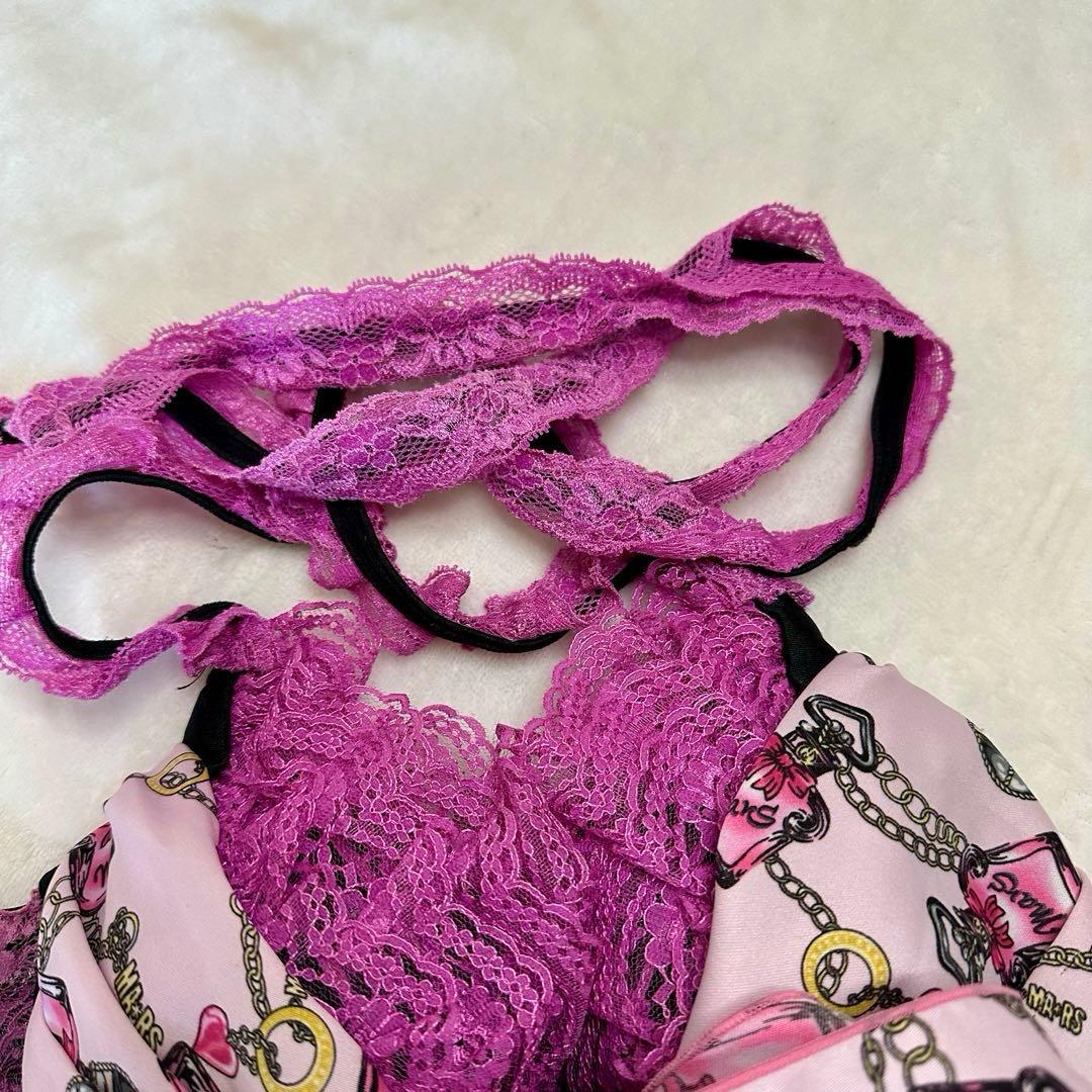 【MA＊RS】MARS マーズ パフューム柄リボンビキニトップス