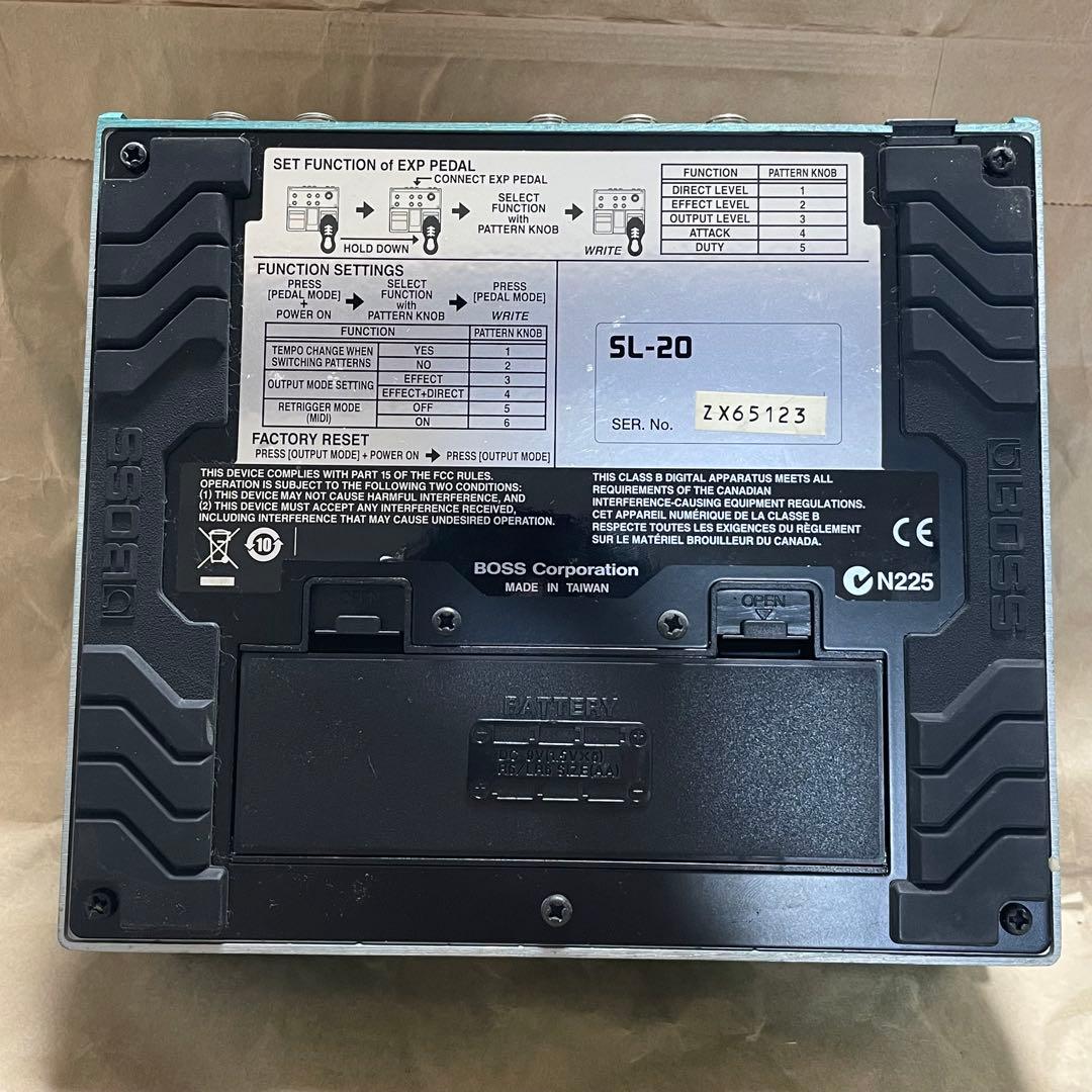 BOSS SL-20 SLICER ボス スライサー SL-2 エフェクター