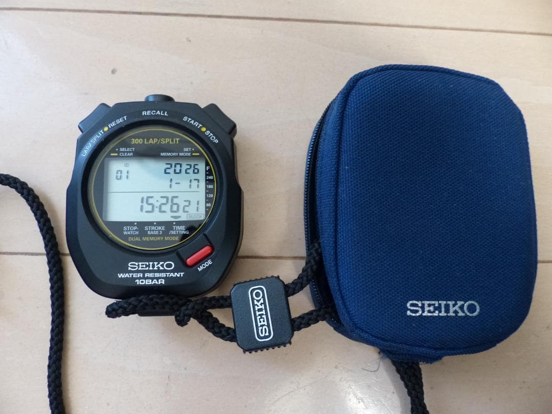 【ほぼ未使用】セイコー ストップウオッチSVAS009