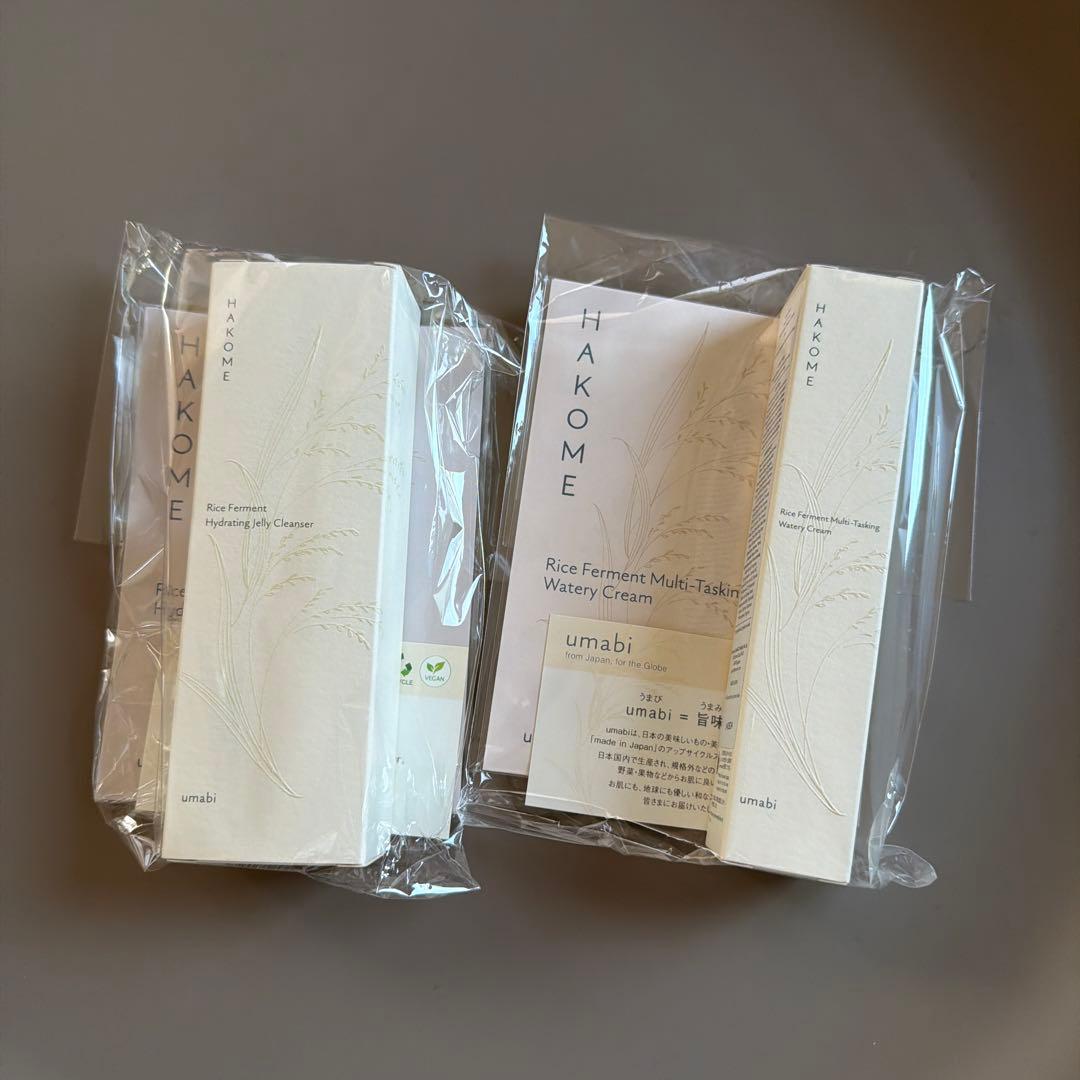 HAKOME 洗顔料と美容液 2点セット