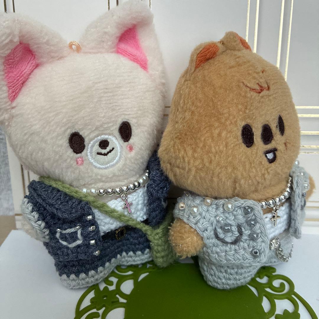 ゆうち様　SKZOO 10cmぬいぐるみ用 衣装　ハン　アイエン