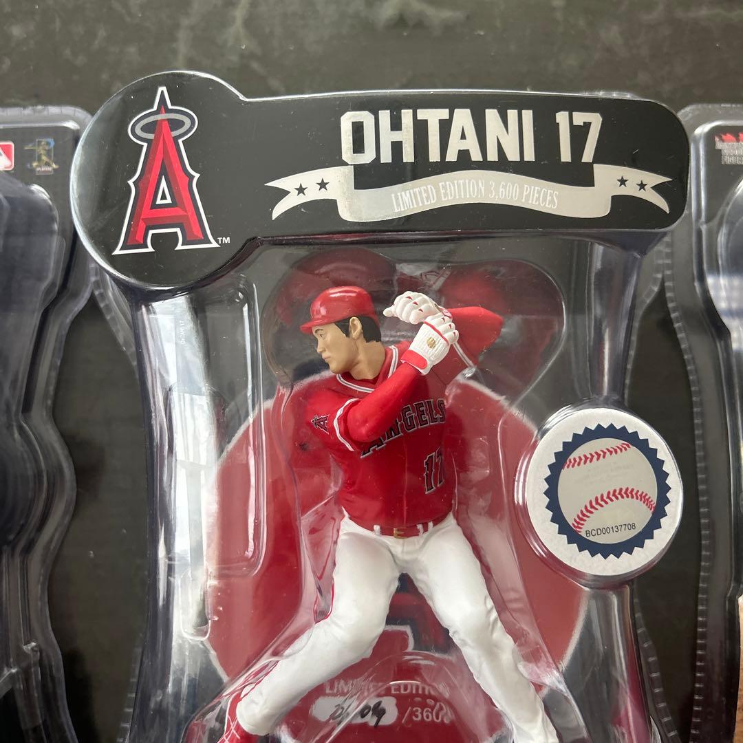 2018 大谷翔平 フィギュア 3体セット OHTANI 17 限定版