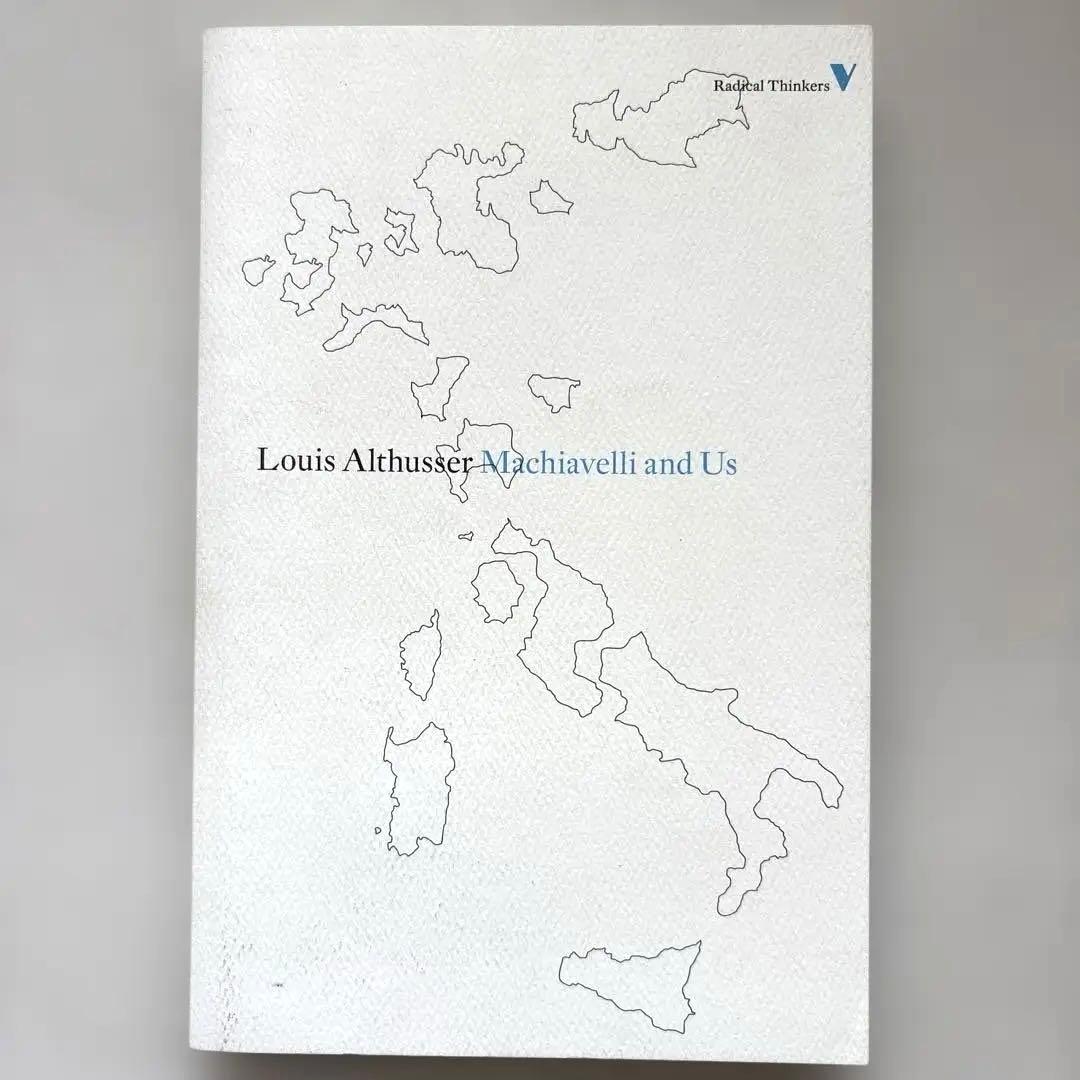 洋書 Louis Althusser Machiavelli and Us