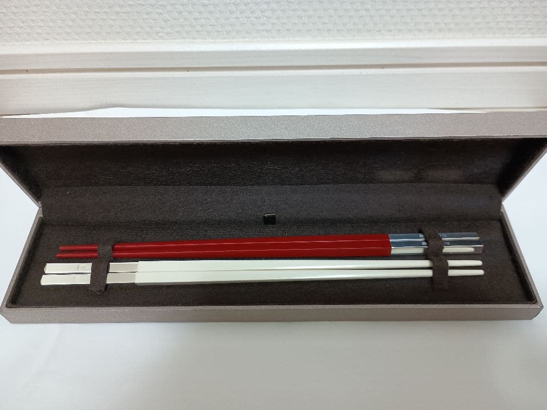 YUKIくん☆未使用☆christofle クリストフル　箸　ペア　セット