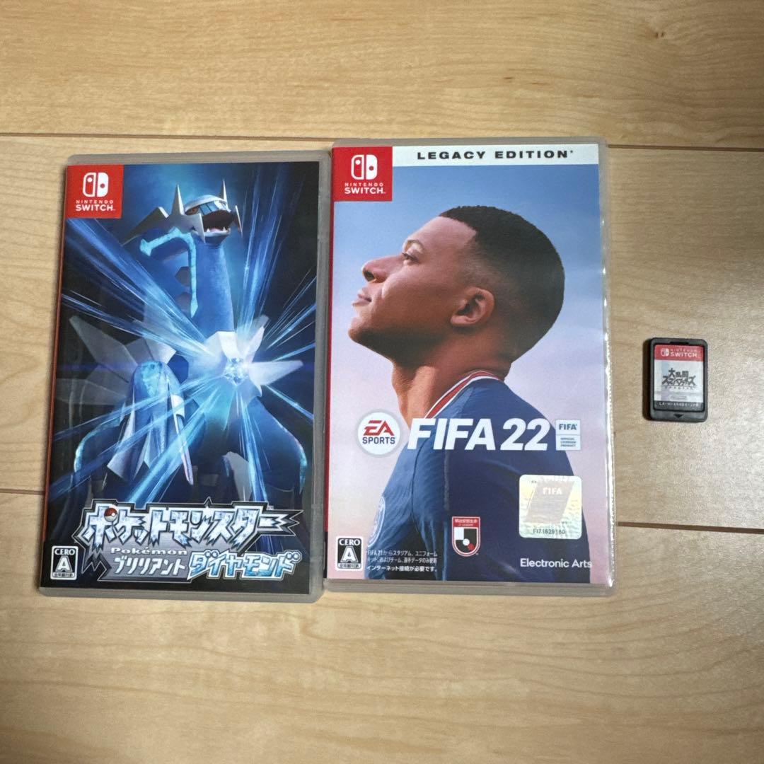 Switch 本体　ソフトあり、内蔵(マリオカート、アソビ大全など)