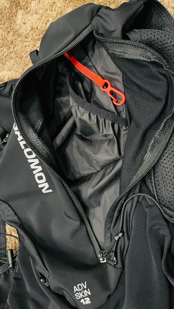 【週末発送】サロモン SALOMON ADV SKIN 12 ブラック 12L