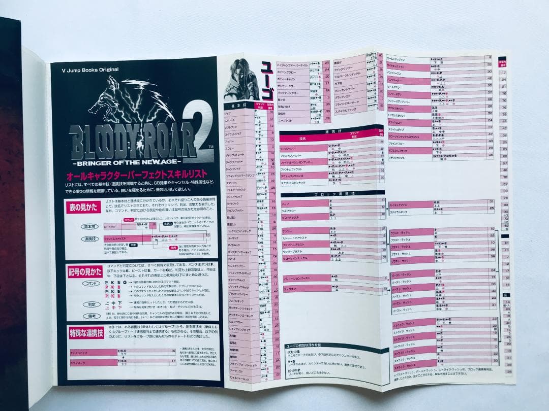 BLOODY ROAR 2 ブラッディロア 超獣進化論 PS 攻略本セット