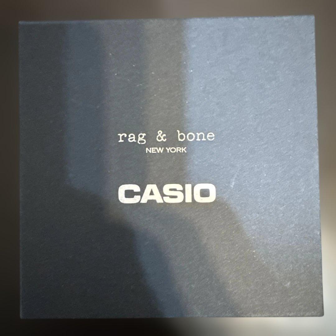 CASIO RAG & BONE デジタル腕時計 ブラック