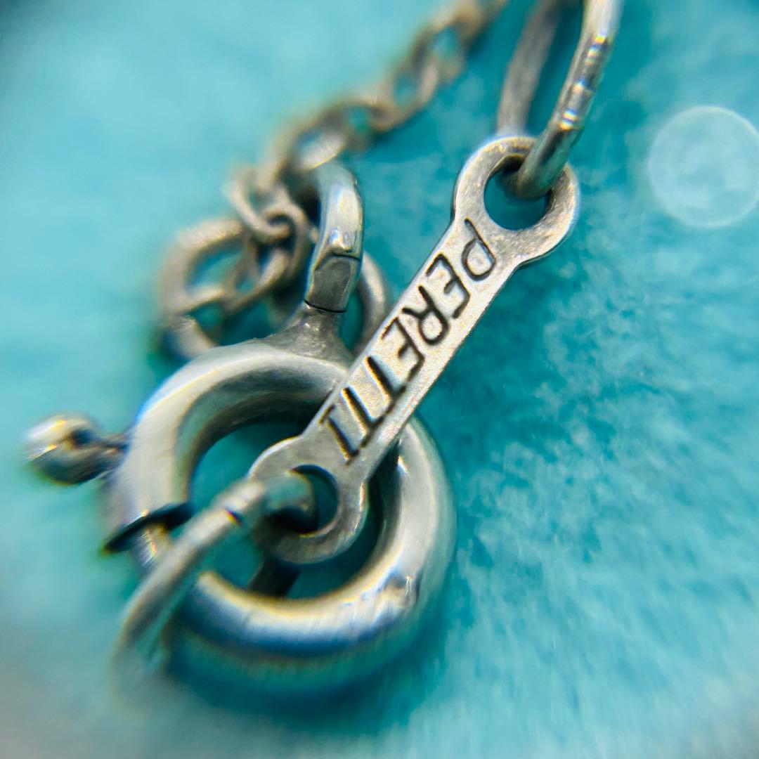 15 ティファニー ネックレス ビーン 箱巾着袋付 シルバー 925