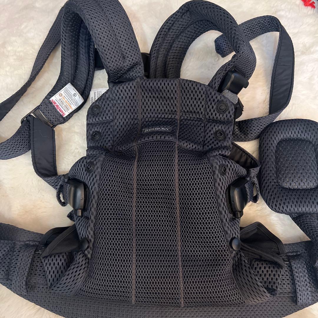 ベビージョルン　 ハーモニー　抱っこ紐 アンスラサイト　 メッシュ