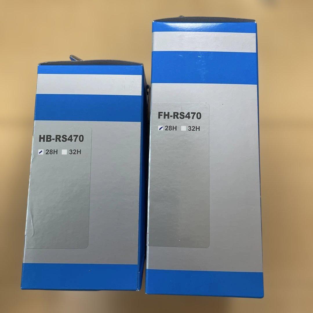 SHIMANO HB-RS470 FH-RS470 前後ハブセット