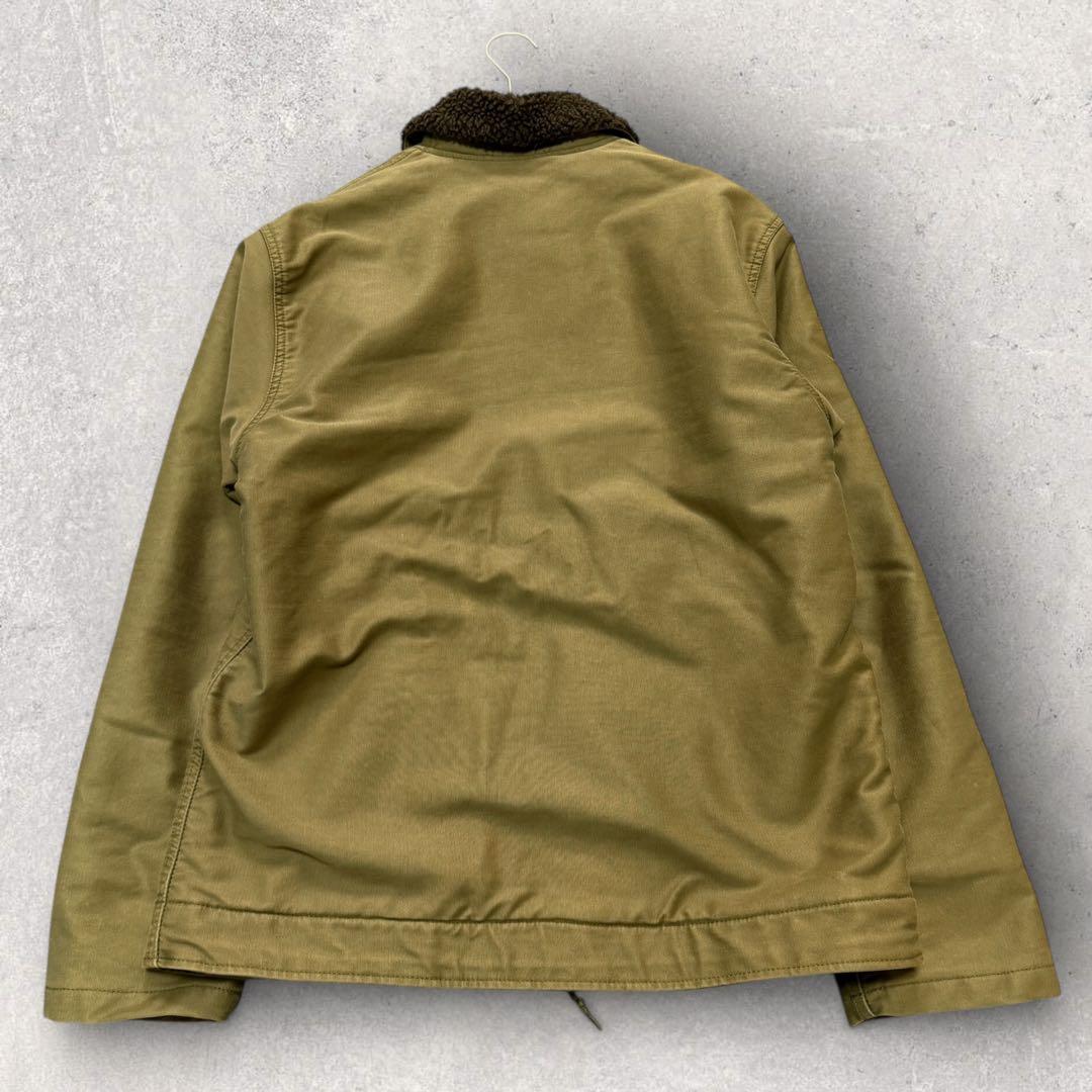 【超希少XLサイズ】アルファインダストリーズ　N-1　デッキジャケット　ボア　茶