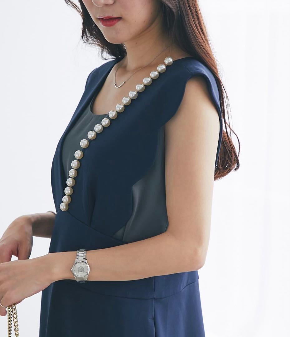 la boutique bon bon スカラップパールフレアジャンドレ