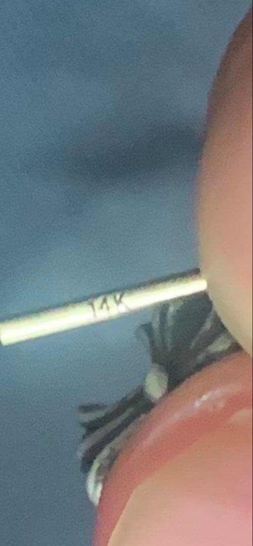 【クロムハーツ】スタッククロスドロップ ピアス　CHROME HEARTS