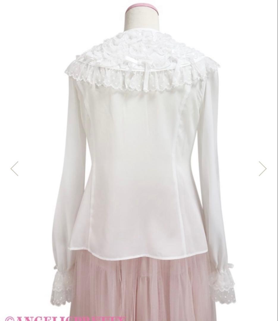 angelic pretty Airy frillブラウス 白