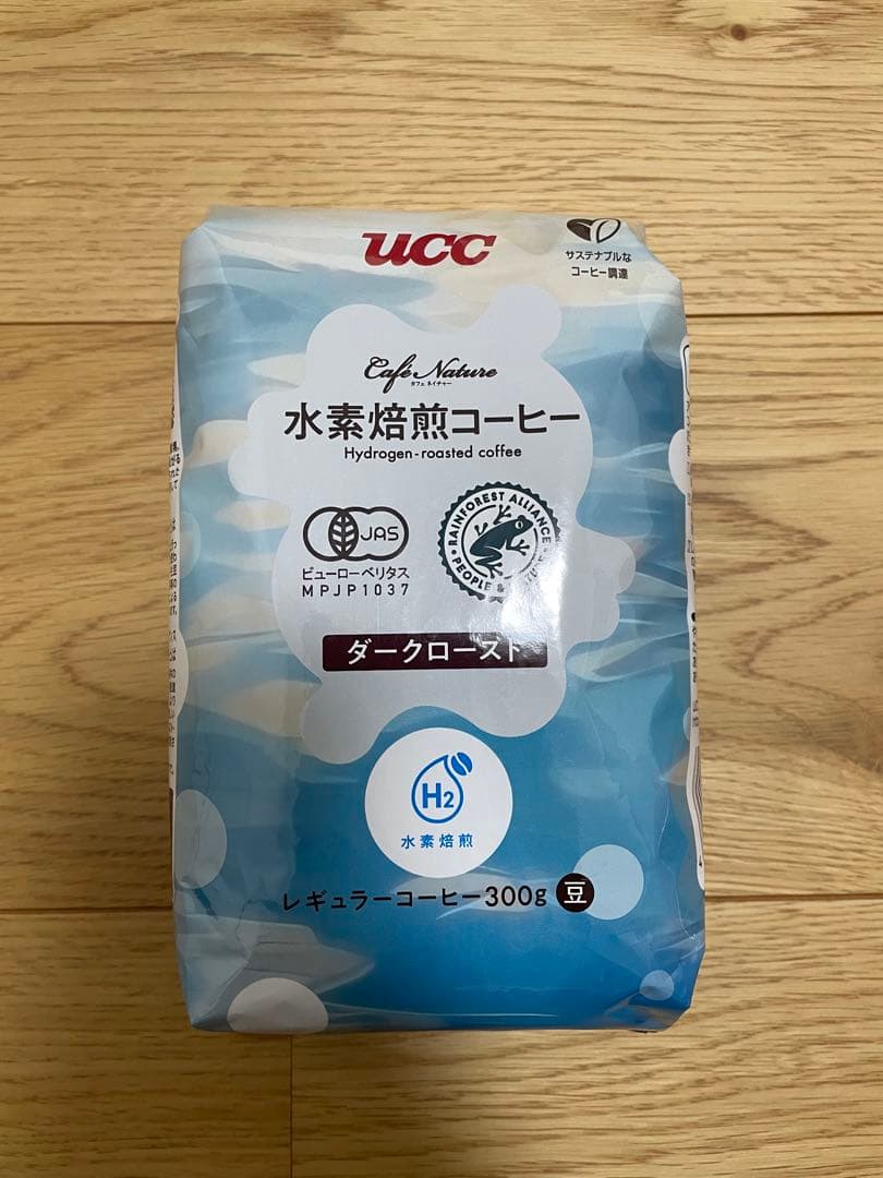 UCC 水素焙煎コーヒー ダークロースト 300g✖️12袋