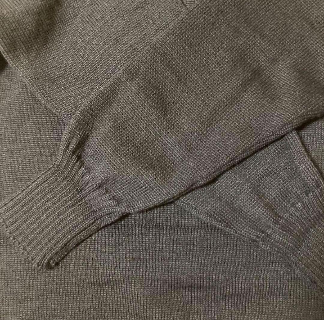 ル トリコチュール オーバーサイズ ガンジーセーター Bshop ブラック50