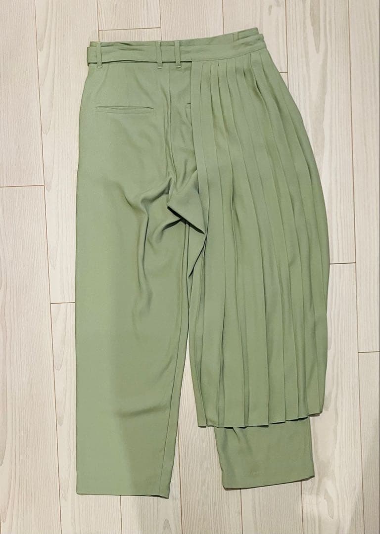 【Perfume closet】2way レイヤードスカートパンツ