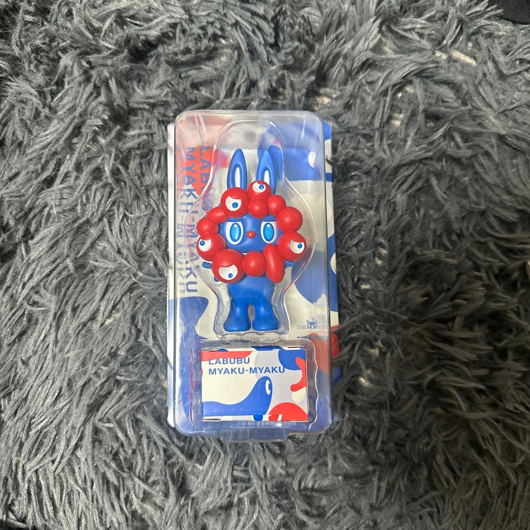 LABUBU MYAKU-MYAKU 青 ぬいぐるみ