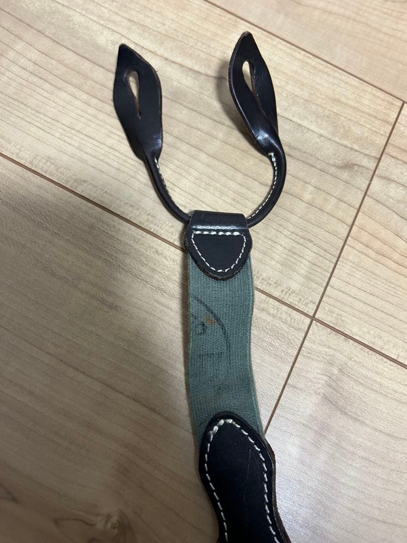 vasco レザーサスペンダー