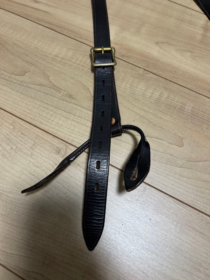 vasco レザーサスペンダー