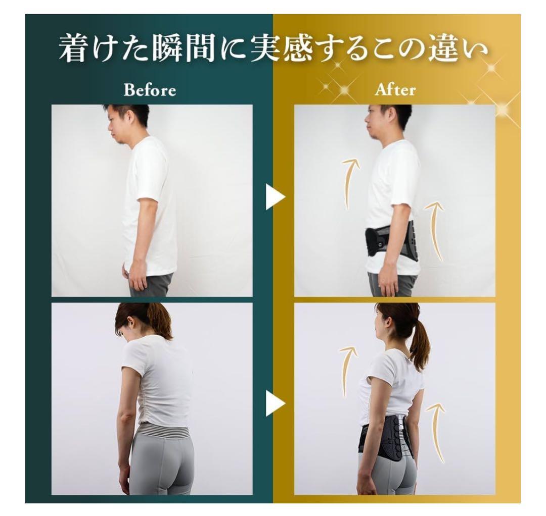 GUARDNER 腰痛ベルト ブラック【L】