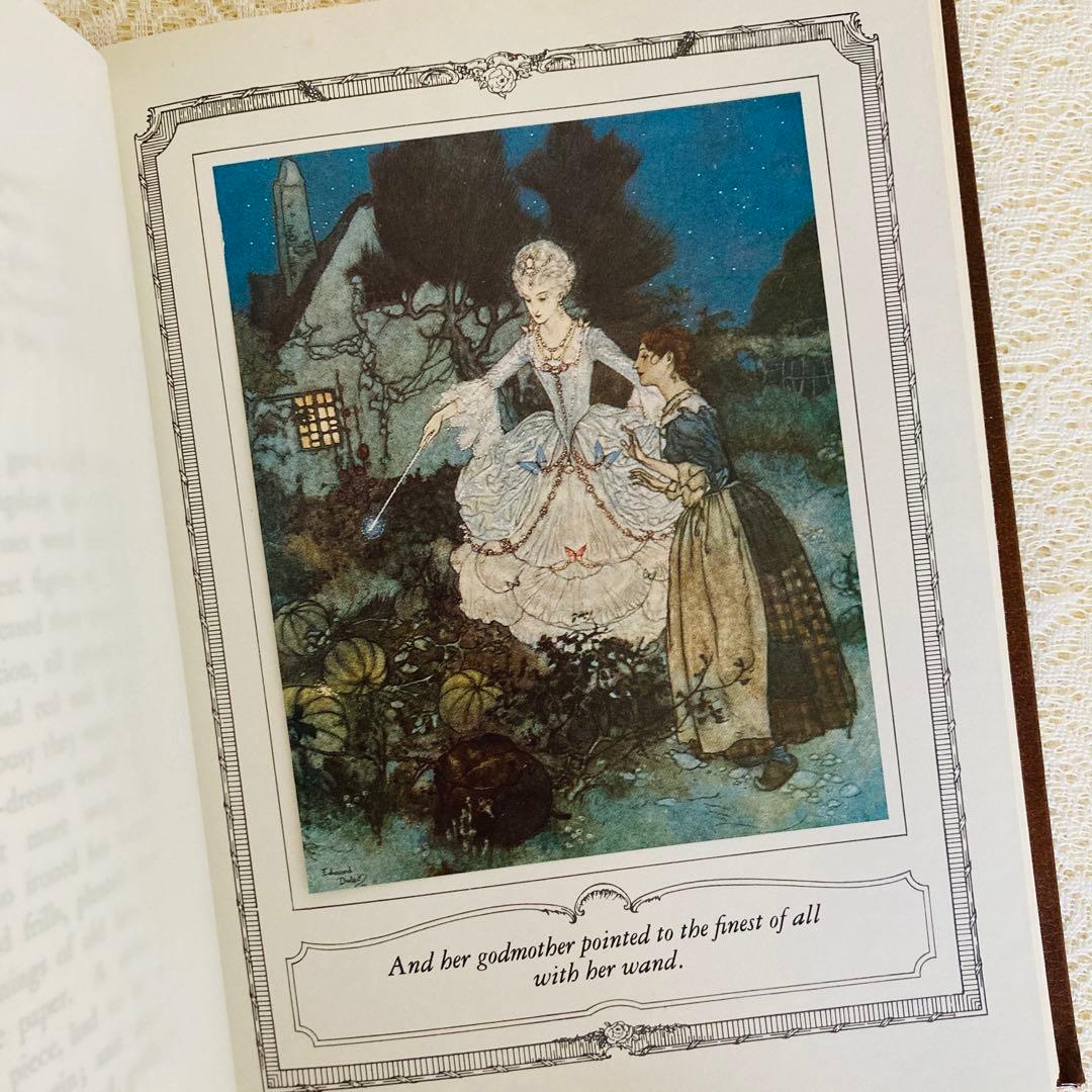 洋書　古書　デュラックの幻想的な挿絵　フランス名作童話集　1981年刊行