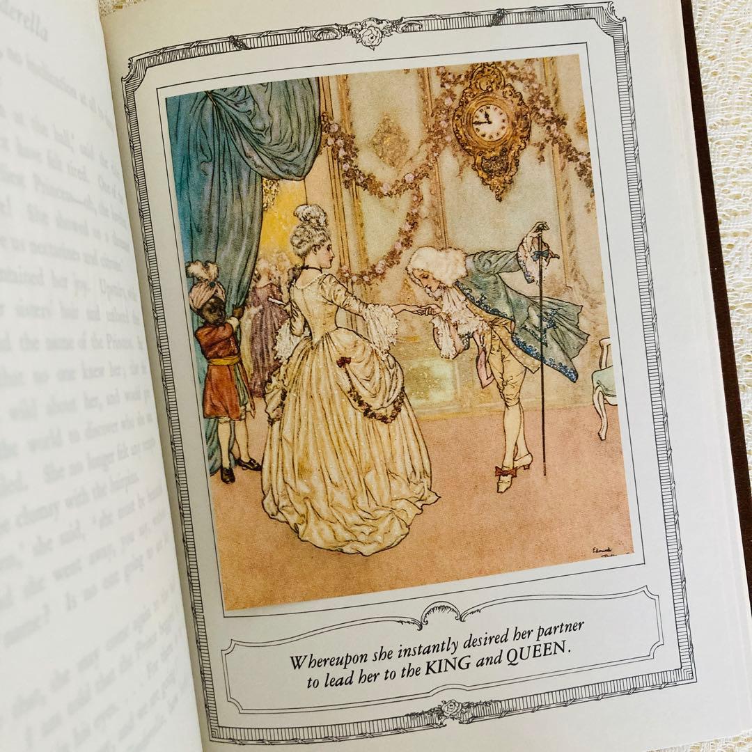 洋書　古書　デュラックの幻想的な挿絵　フランス名作童話集　1981年刊行