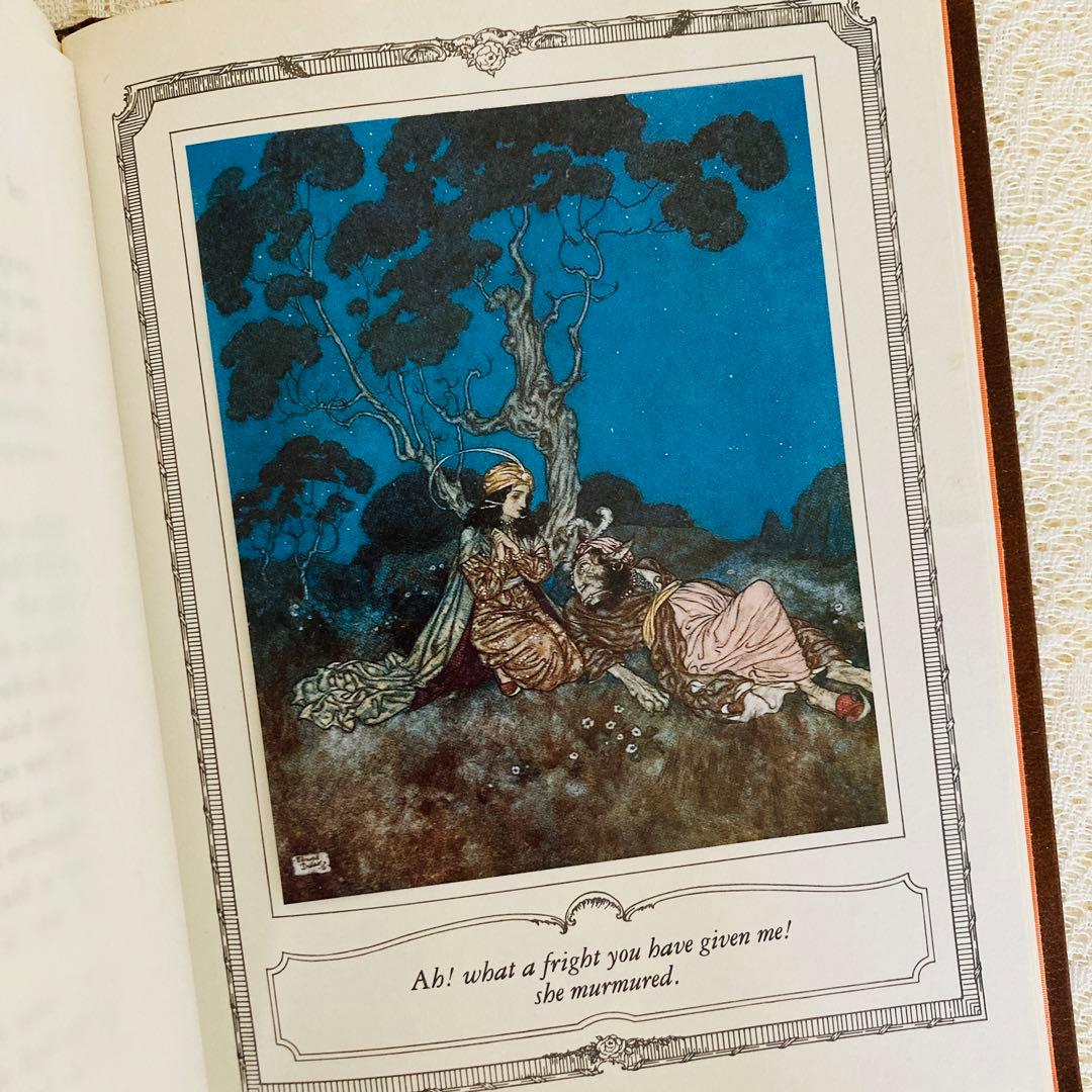 洋書　古書　デュラックの幻想的な挿絵　フランス名作童話集　1981年刊行