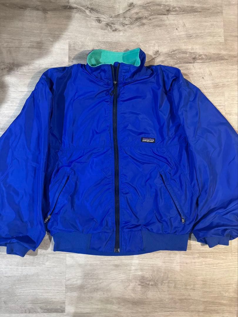 213 【90s USA製】Patagonia ナイロン×フリース M