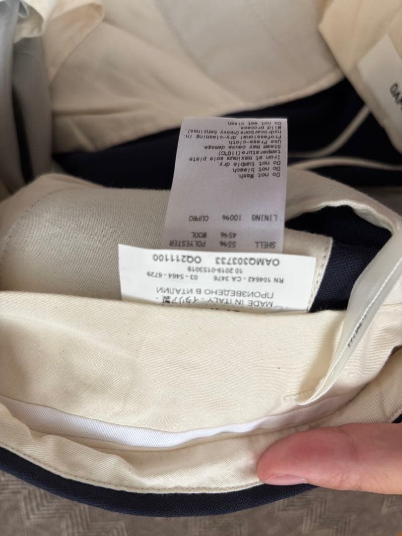 OAMC ネイビー ショートスラックス ショーツ ジョーツ 正規品 サイズ48