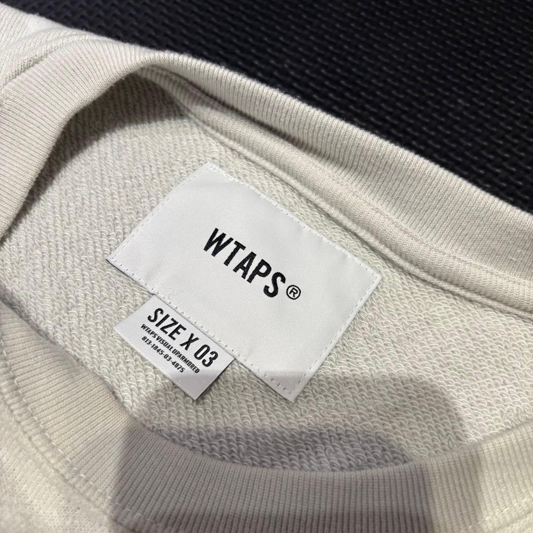 WTAPS トレーナー SIZE 03 ライトグレー スウェット