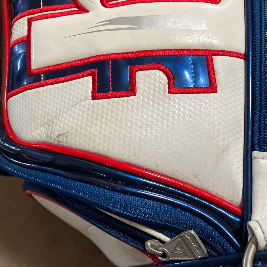 Le coq sportif ルコックスポルティフ　キャディバッグ　白