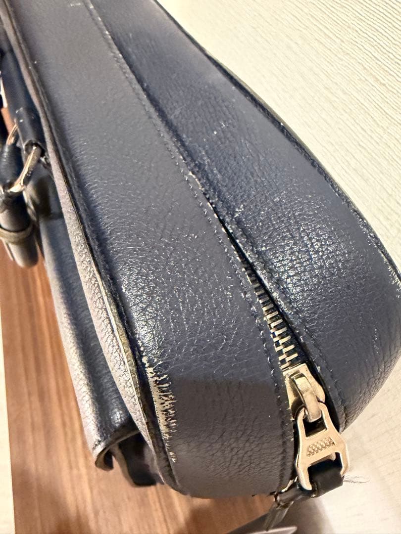 ダンヒル ブリーフケース アルバニー　ネイビー