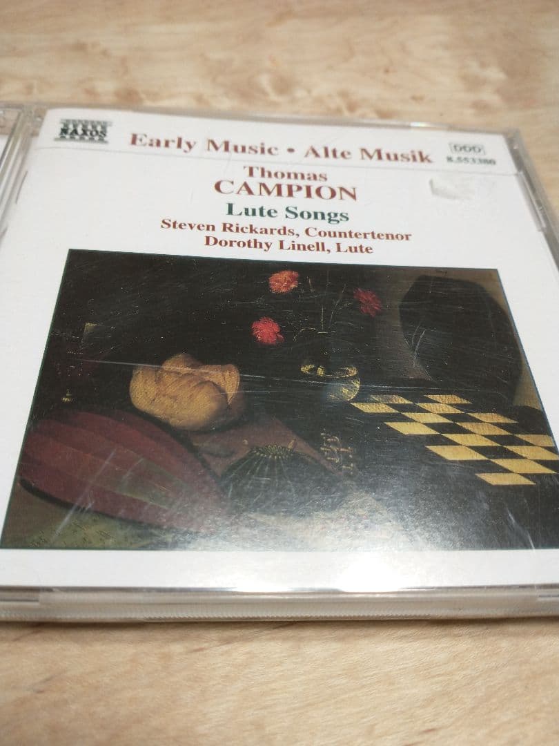クラシック THOMAS CAMPION LUTE SONGS EARLY MUSIC CD