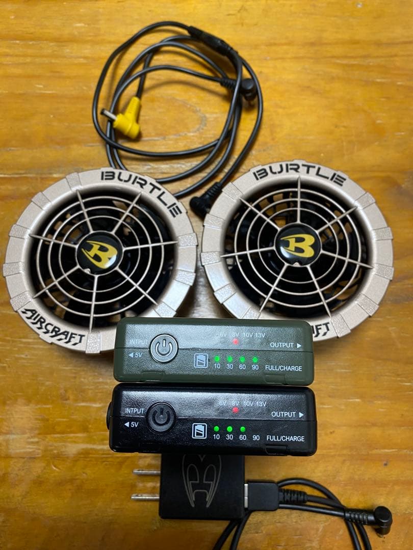 BURTLE AIRCRAFT ファン、バッテリーセット