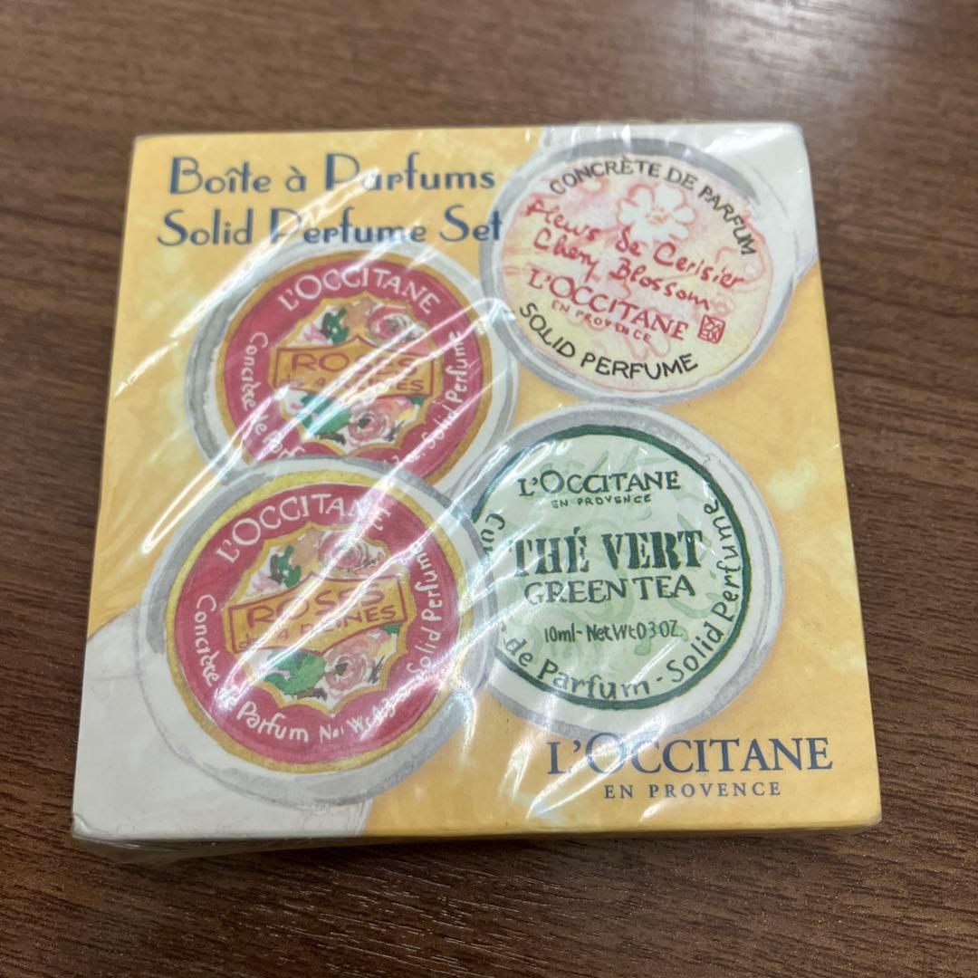 ✳︎新品未使用未開封✳︎ロクシタン ソリッドパフュームセット✳︎
