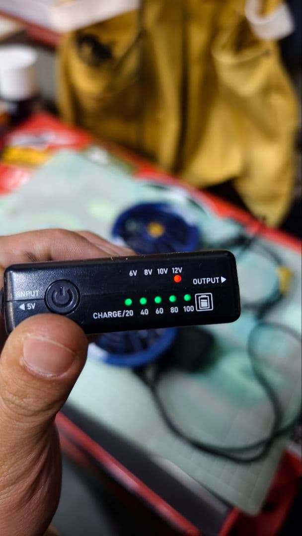 AIRCRAFT 空調服 ファンセット 12V13Vバッテリー2個つけます!