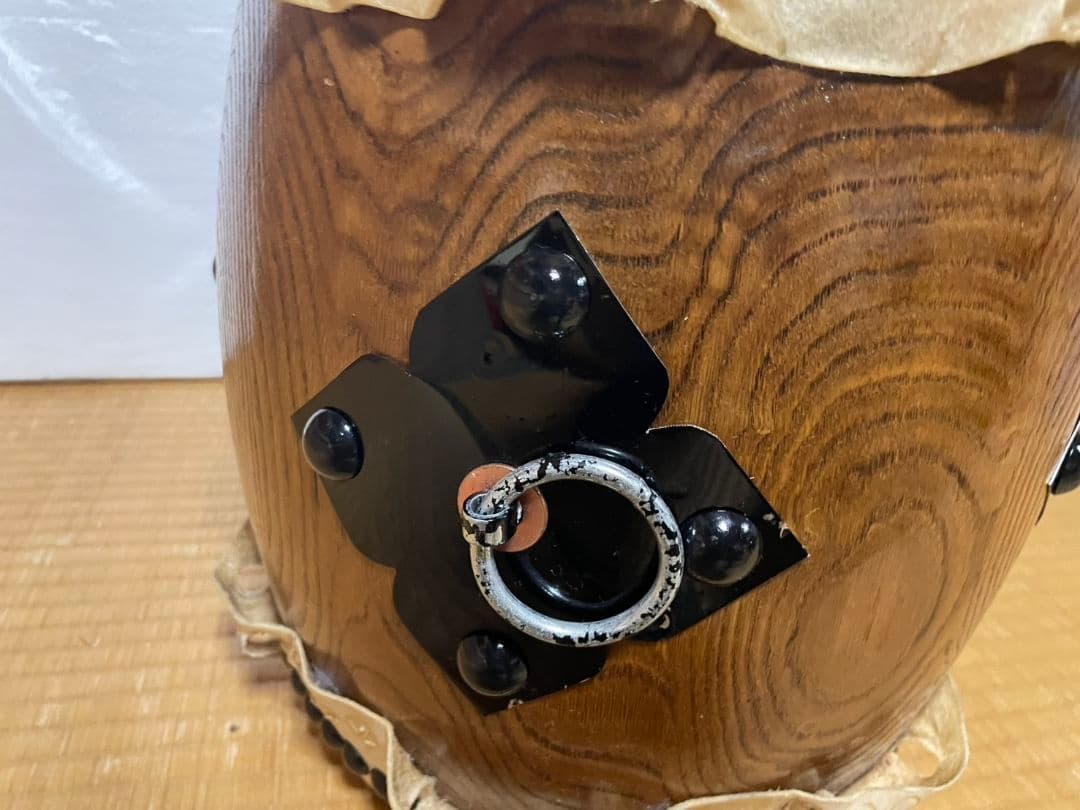 和太鼓 長胴太鼓　高さ約30.5cm 直径約22.5cm　送料込