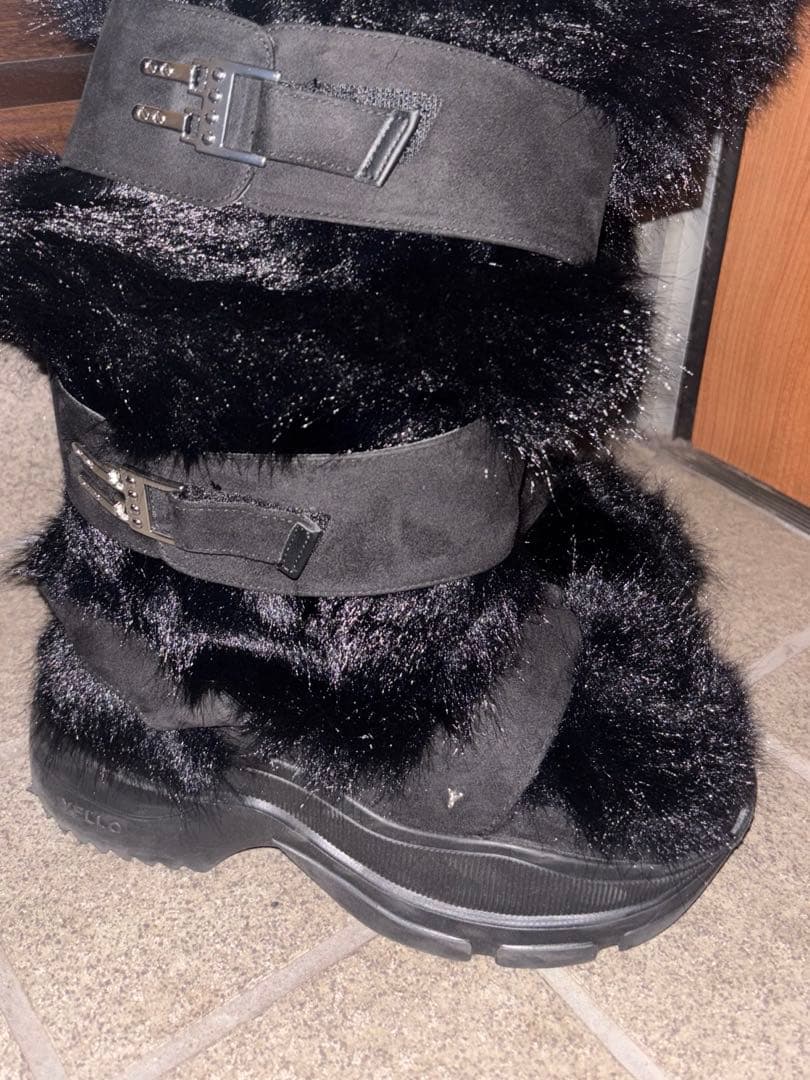 靴 YELLOW NIGHT'S WATCH LONG BOOTS