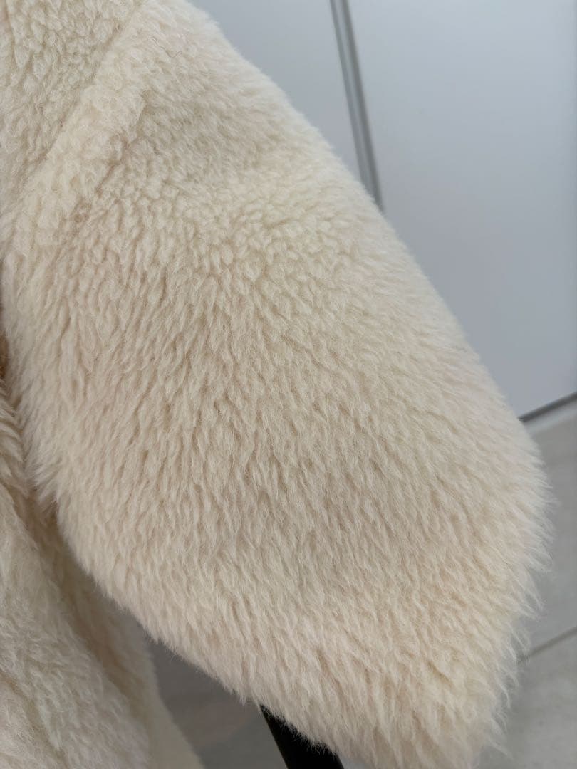 Max Mara RIGA 2023年 新作 テディベア コート ジャケット 白