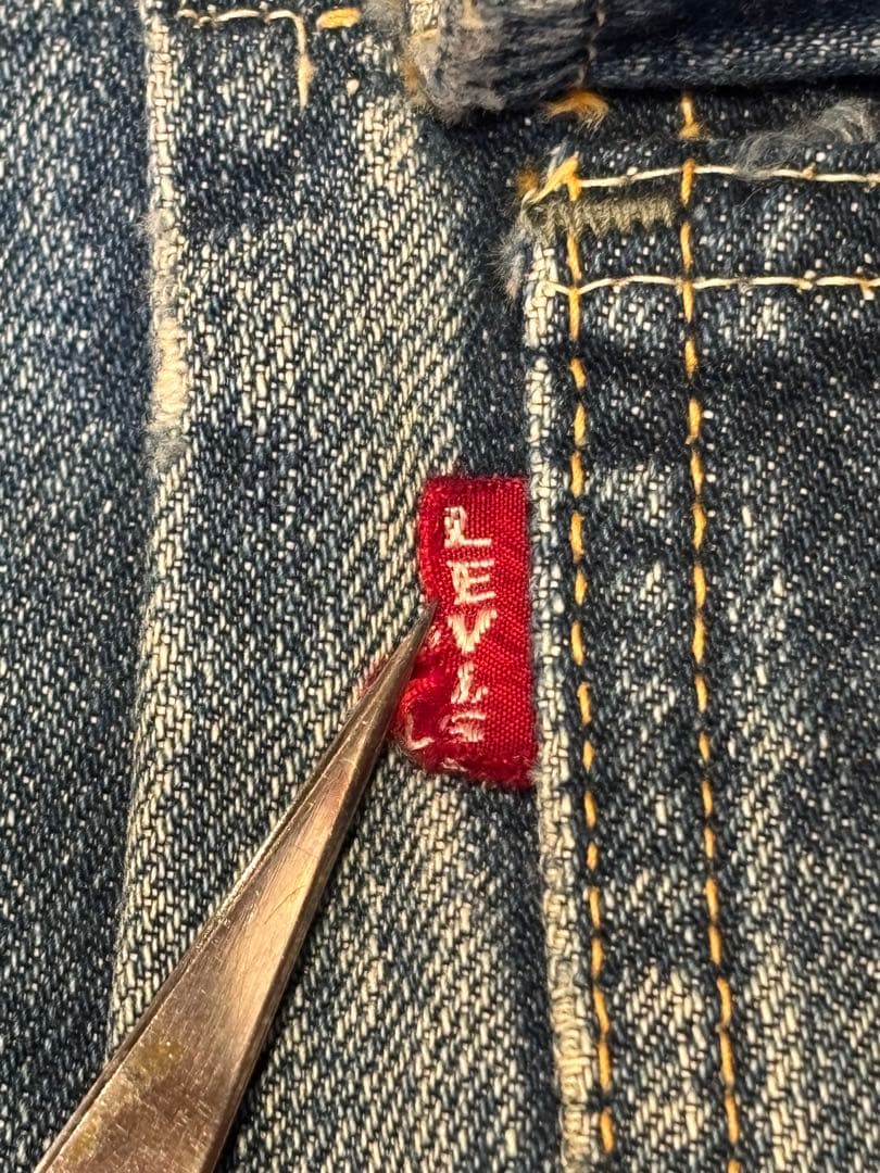 Levi’s 507XX 2nd ヴィンテージ デニム ベスト BIG E