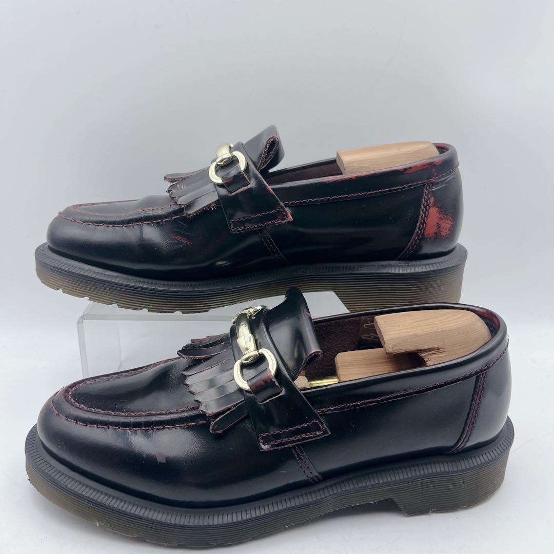 ドクターマーチン エイドリアン スナッフルローファー ビット フリンジ UK5