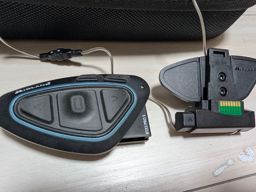 美品です☆ 定価36000円 MIDLAND BTX2 PRO S インカム