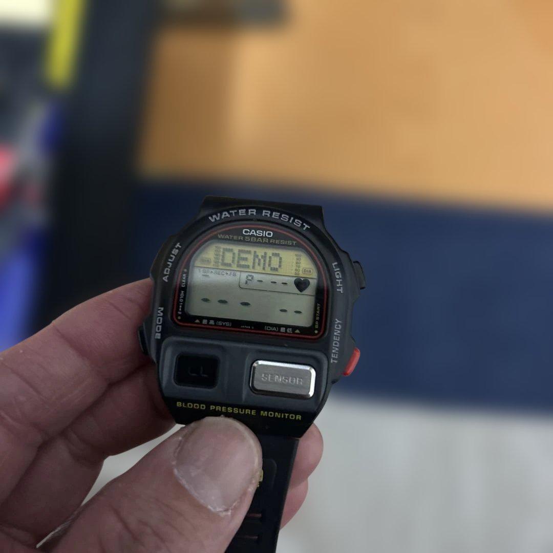 CASIO BP-100 血圧モニター腕時計　稼働品　ジャンク