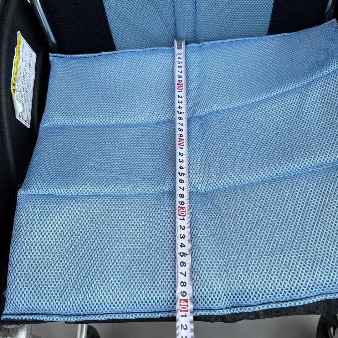 KADOKURA 介助用車椅子 タイヤ修理前提品【A-266】